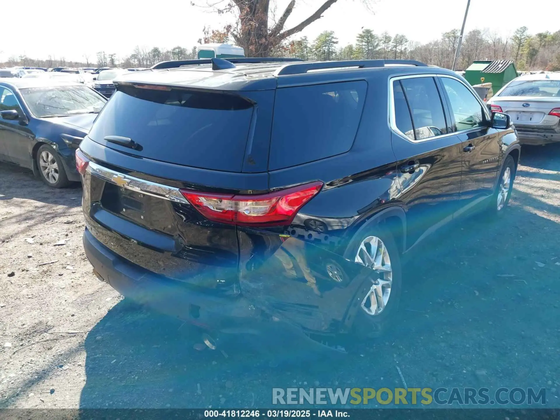 6 fotografías del automóvil dañado 1GNEVGKW3KJ100518 CHEVROLET TRAVERSE 2019