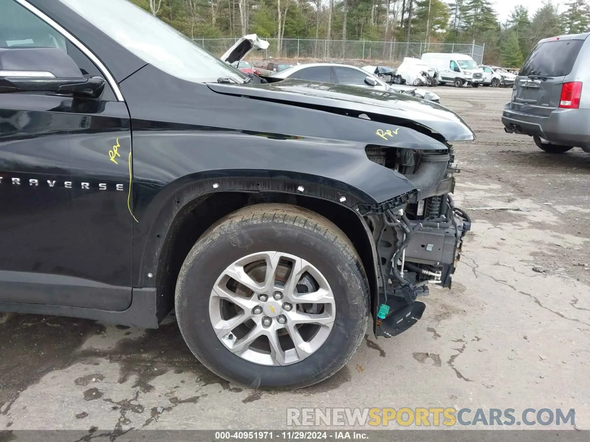 21 fotografías del automóvil dañado 1GNEVGKW3KJ129436 CHEVROLET TRAVERSE 2019