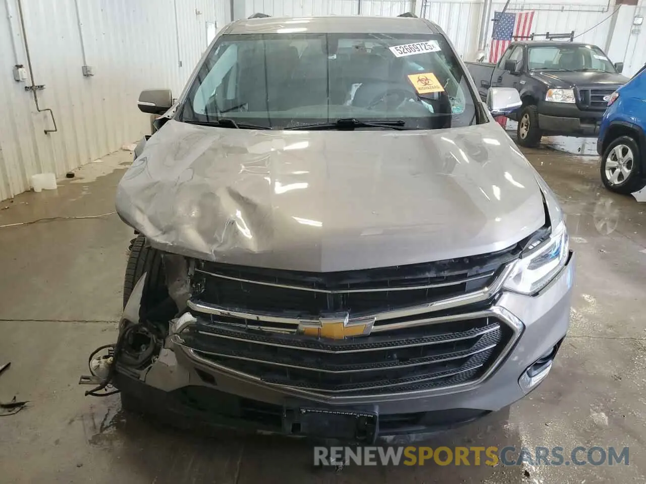 5 fotografías del automóvil dañado 1GNEVGKW3KJ253660 CHEVROLET TRAVERSE 2019