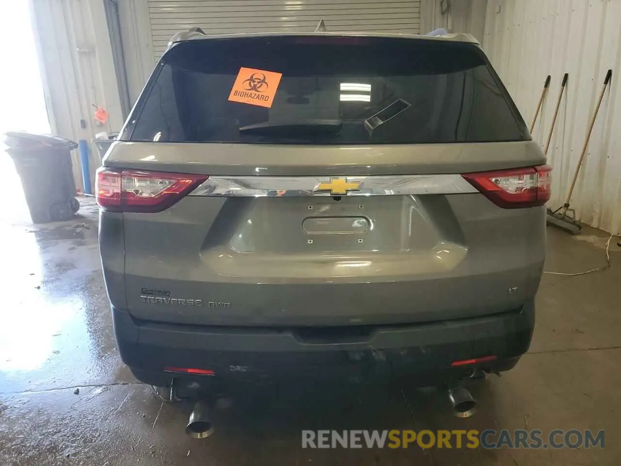 6 fotografías del automóvil dañado 1GNEVGKW3KJ253660 CHEVROLET TRAVERSE 2019