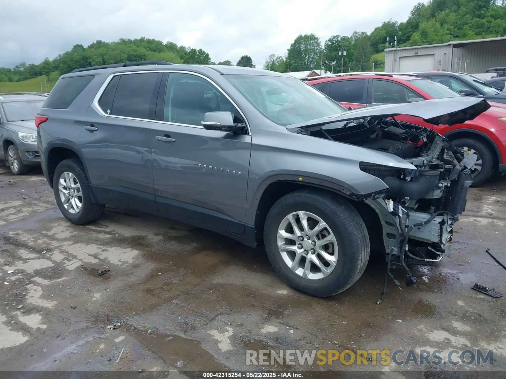 1 fotografías del automóvil dañado 1GNEVGKW3KJ283130 CHEVROLET TRAVERSE 2019