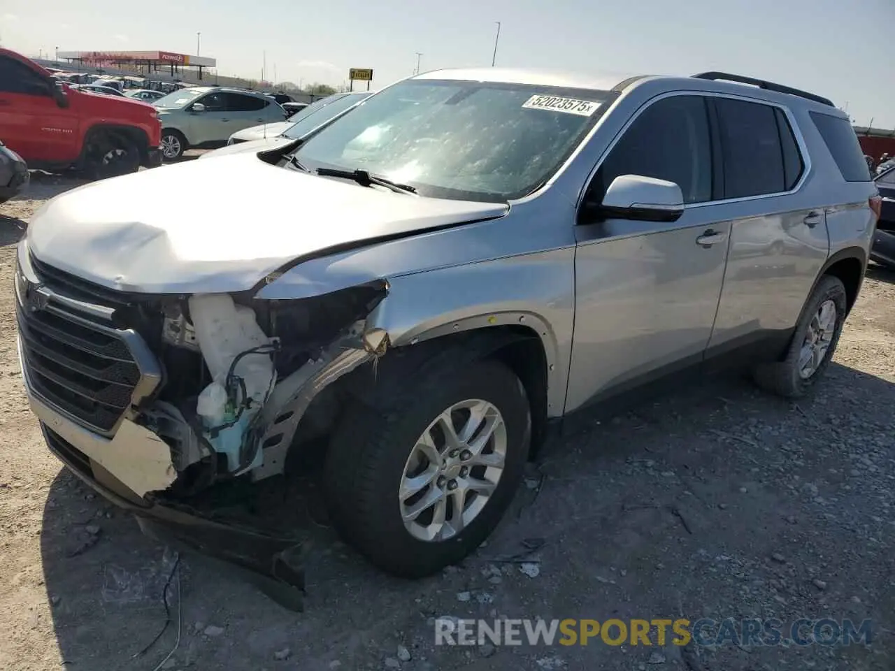 1 fotografías del automóvil dañado 1GNEVGKW5KJ315852 CHEVROLET TRAVERSE 2019