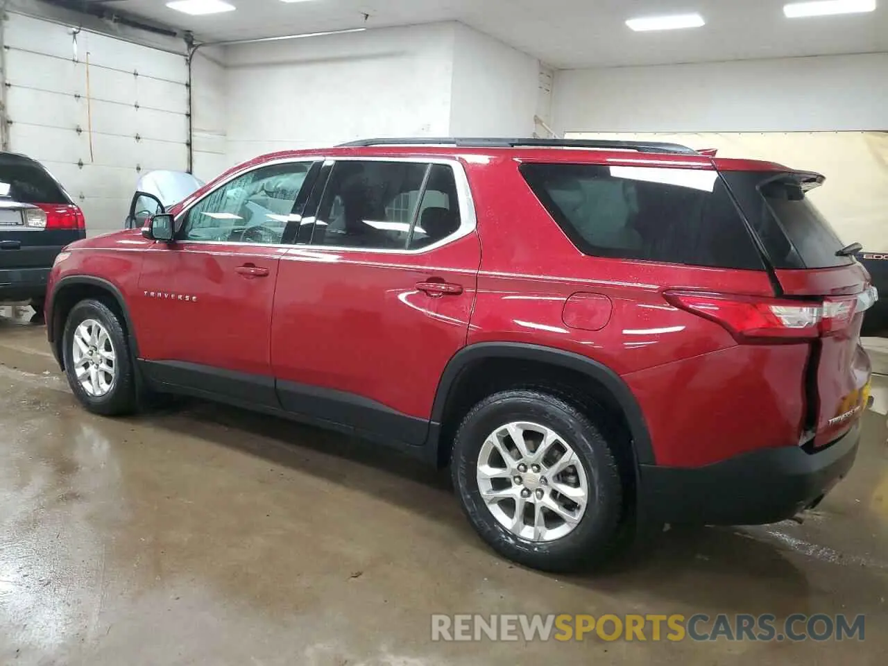 2 fotografías del automóvil dañado 1GNEVGKW6KJ307842 CHEVROLET TRAVERSE 2019