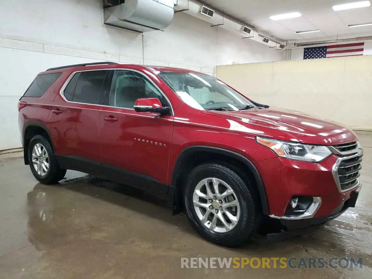 4 fotografías del automóvil dañado 1GNEVGKW6KJ307842 CHEVROLET TRAVERSE 2019