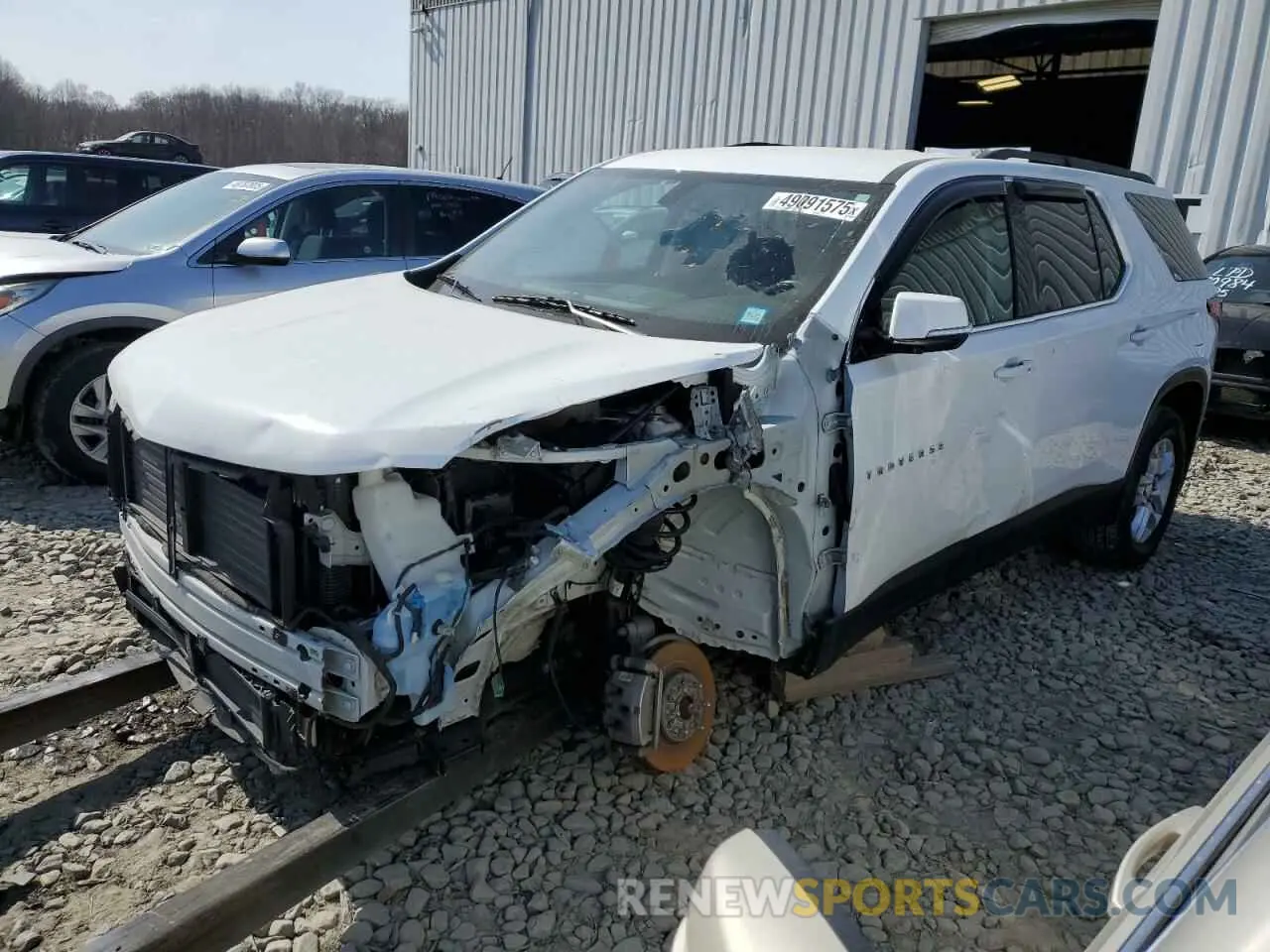 1 fotografías del automóvil dañado 1GNEVGKW7KJ288976 CHEVROLET TRAVERSE 2019