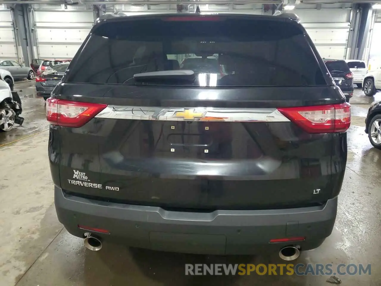 6 fotografías del automóvil dañado 1GNEVGKW9KJ236314 CHEVROLET TRAVERSE 2019