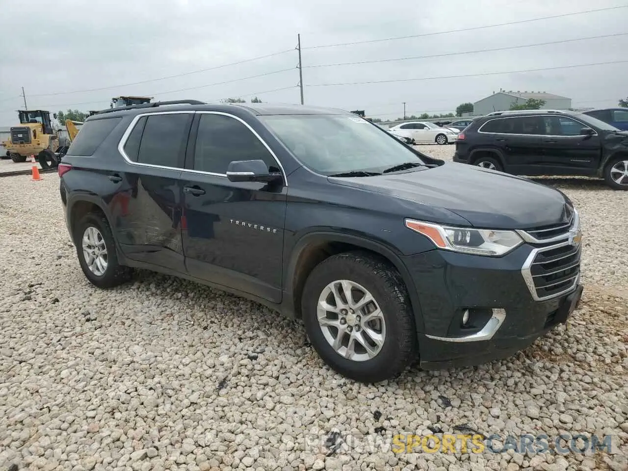 4 fotografías del automóvil dañado 1GNEVGKW9KJ281947 CHEVROLET TRAVERSE 2019