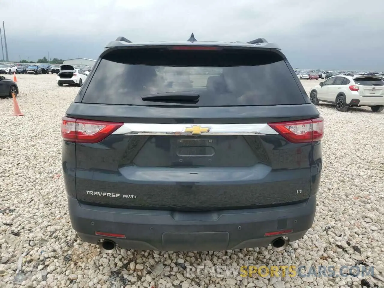 6 fotografías del automóvil dañado 1GNEVGKW9KJ281947 CHEVROLET TRAVERSE 2019