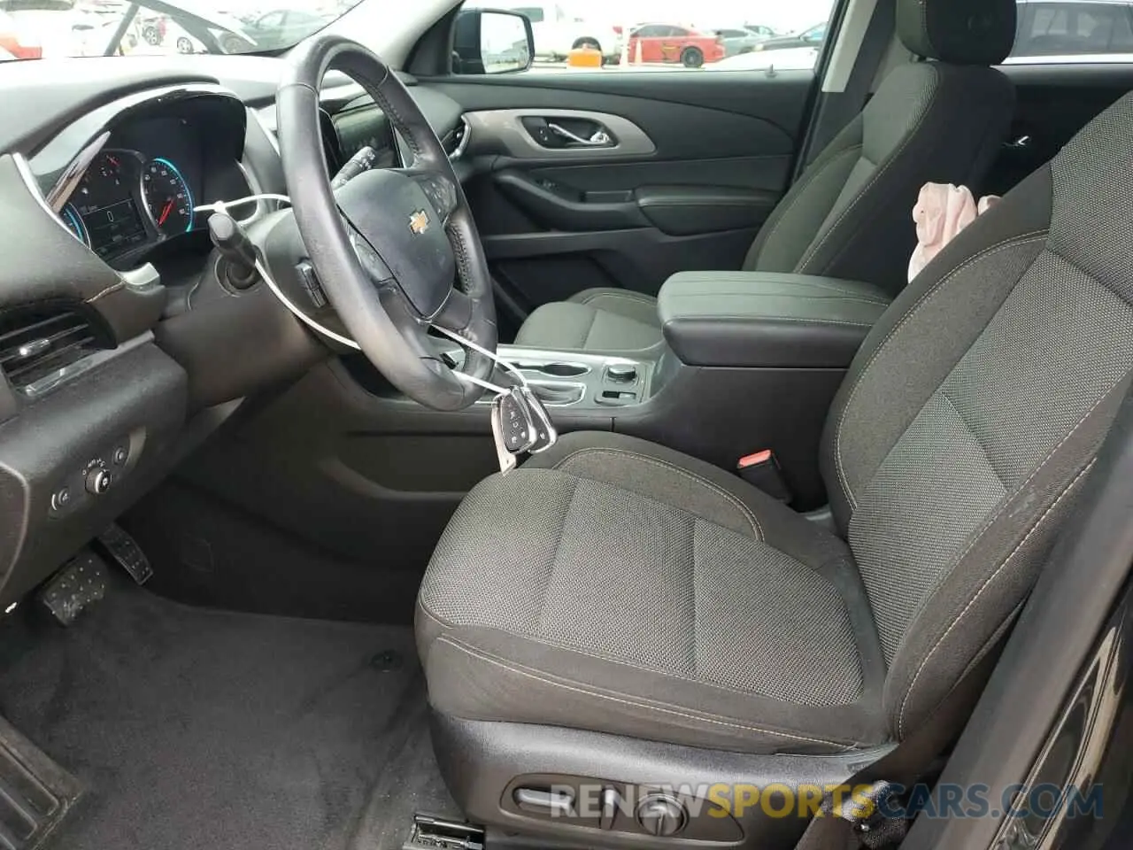 7 fotografías del automóvil dañado 1GNEVGKW9KJ281947 CHEVROLET TRAVERSE 2019