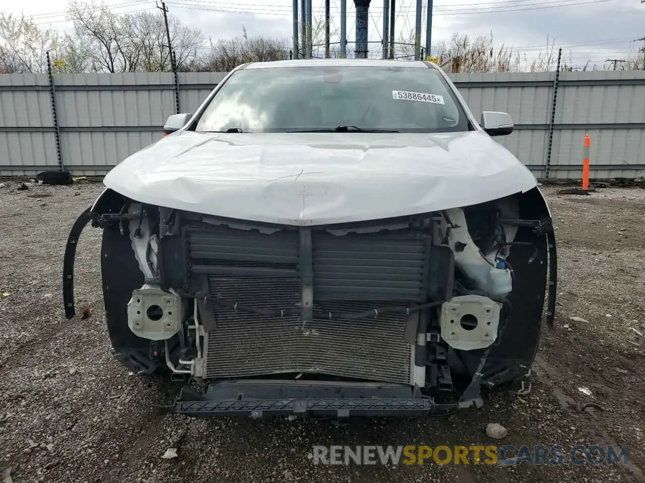 5 fotografías del automóvil dañado 1GNEVHKW0KJ209699 CHEVROLET TRAVERSE 2019
