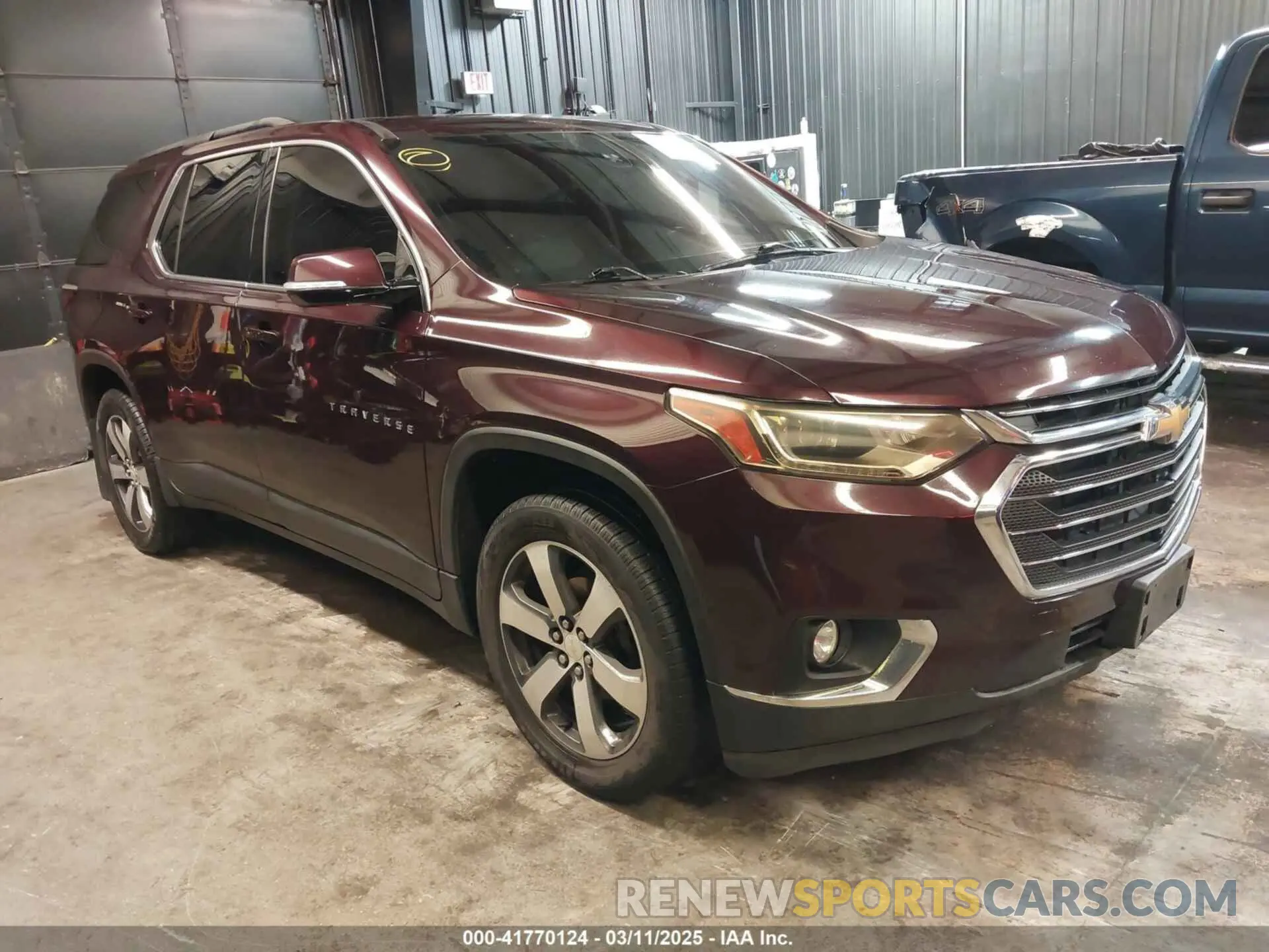 1 fotografías del automóvil dañado 1GNEVHKW1KJ192850 CHEVROLET TRAVERSE 2019