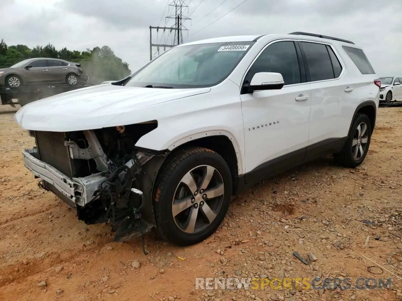 1 fotografías del automóvil dañado 1GNEVHKW3KJ118412 CHEVROLET TRAVERSE 2019