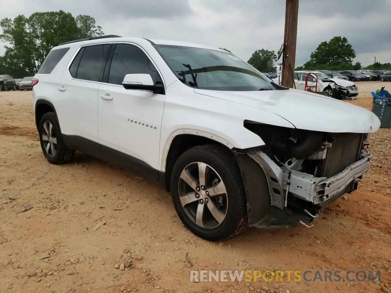4 fotografías del automóvil dañado 1GNEVHKW3KJ118412 CHEVROLET TRAVERSE 2019