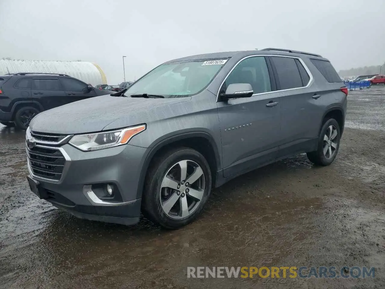1 fotografías del automóvil dañado 1GNEVHKW3KJ240848 CHEVROLET TRAVERSE 2019