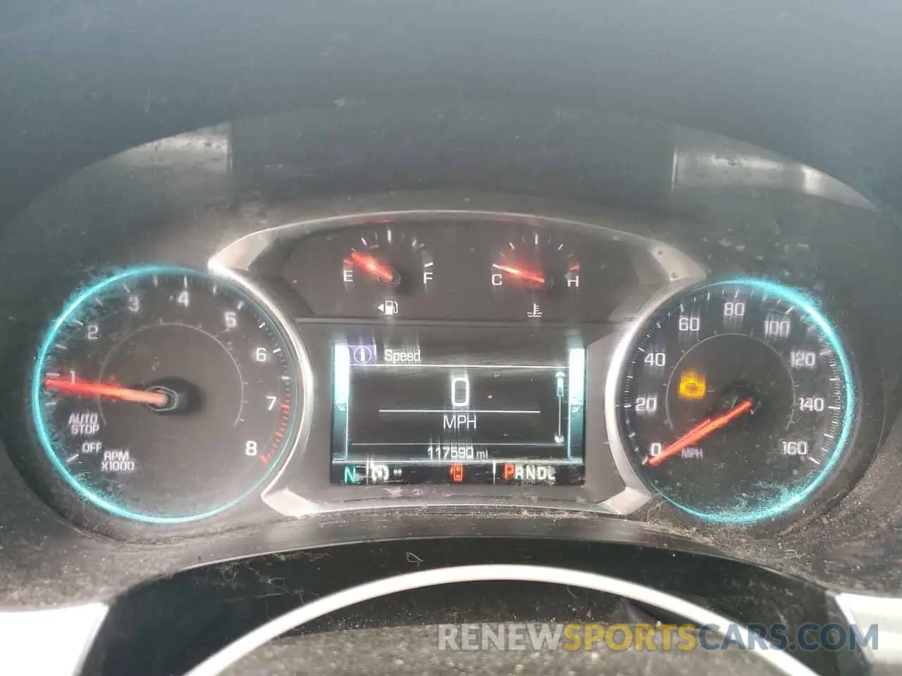 9 fotografías del automóvil dañado 1GNEVHKW3KJ240848 CHEVROLET TRAVERSE 2019