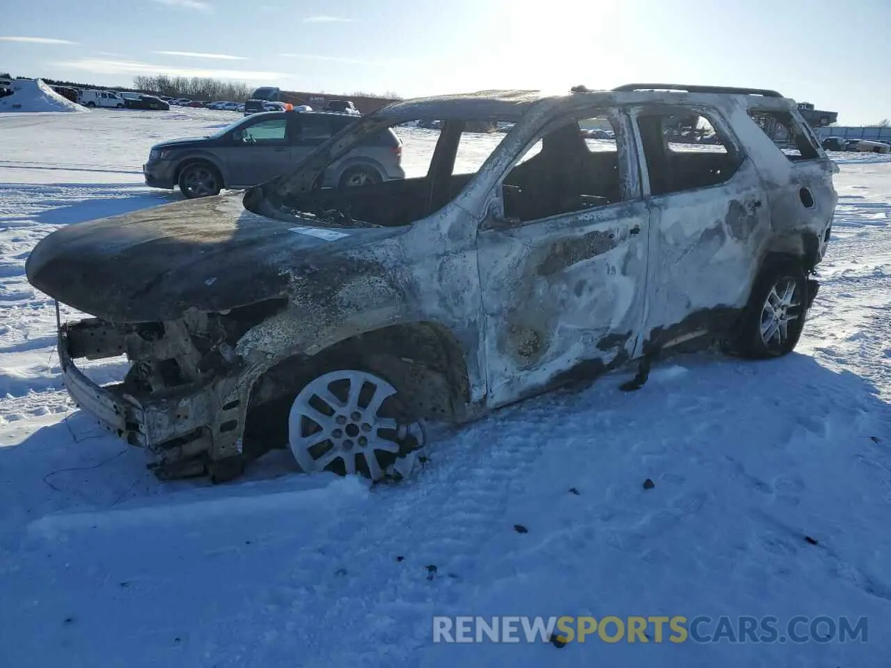 1 fotografías del automóvil dañado 1GNEVHKW5KJ170866 CHEVROLET TRAVERSE 2019