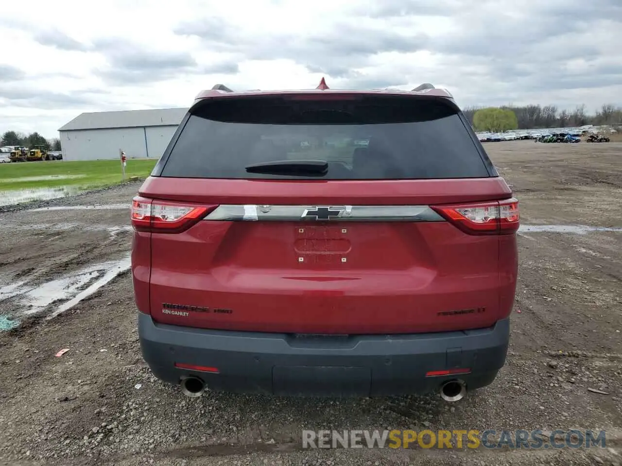 6 fotografías del automóvil dañado 1GNEVHKW5KJ315582 CHEVROLET TRAVERSE 2019