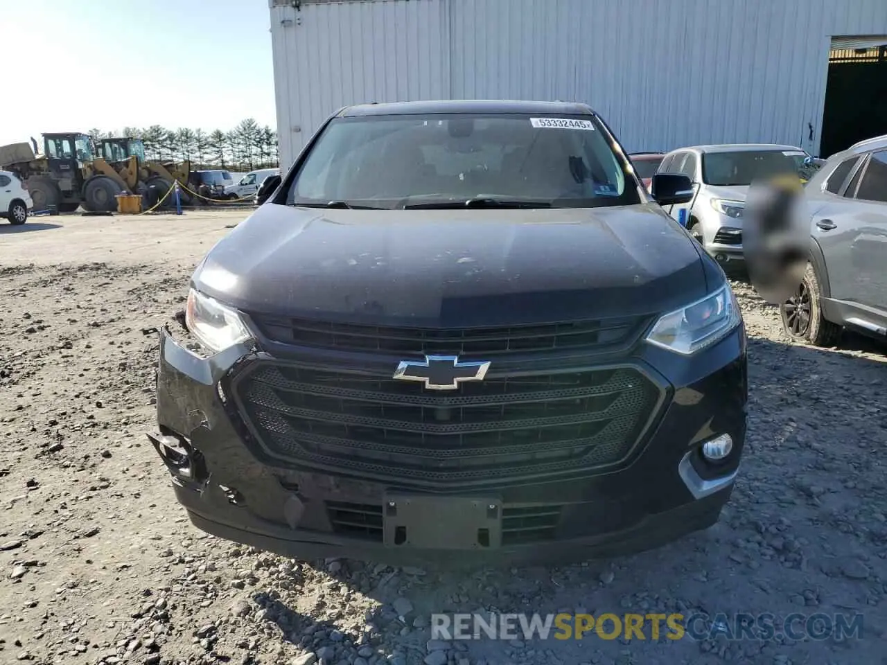5 fotografías del automóvil dañado 1GNEVHKW6KJ206760 CHEVROLET TRAVERSE 2019