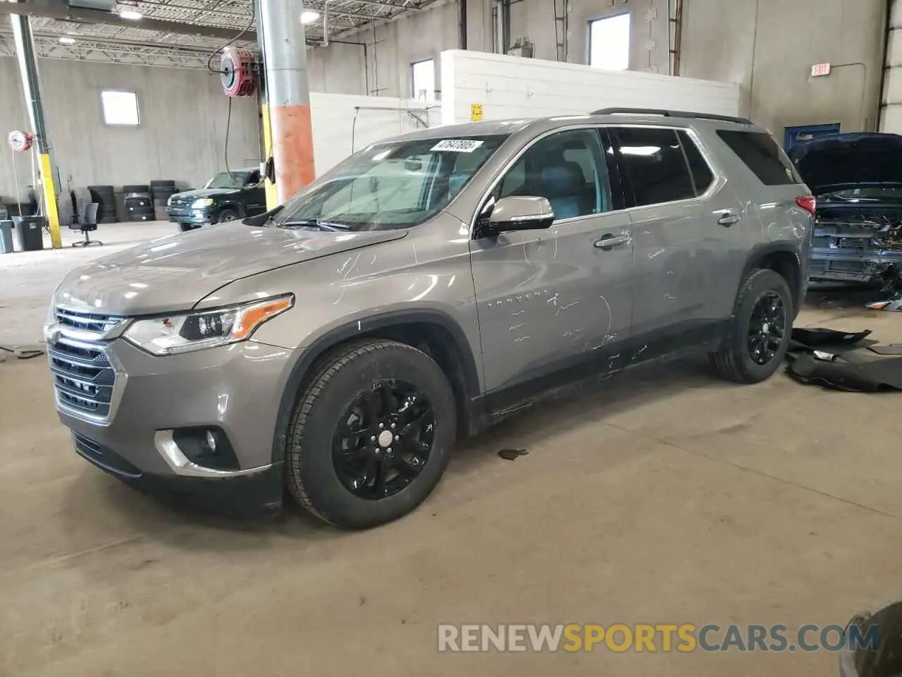 1 fotografías del automóvil dañado 1GNEVHKW6KJ249799 CHEVROLET TRAVERSE 2019