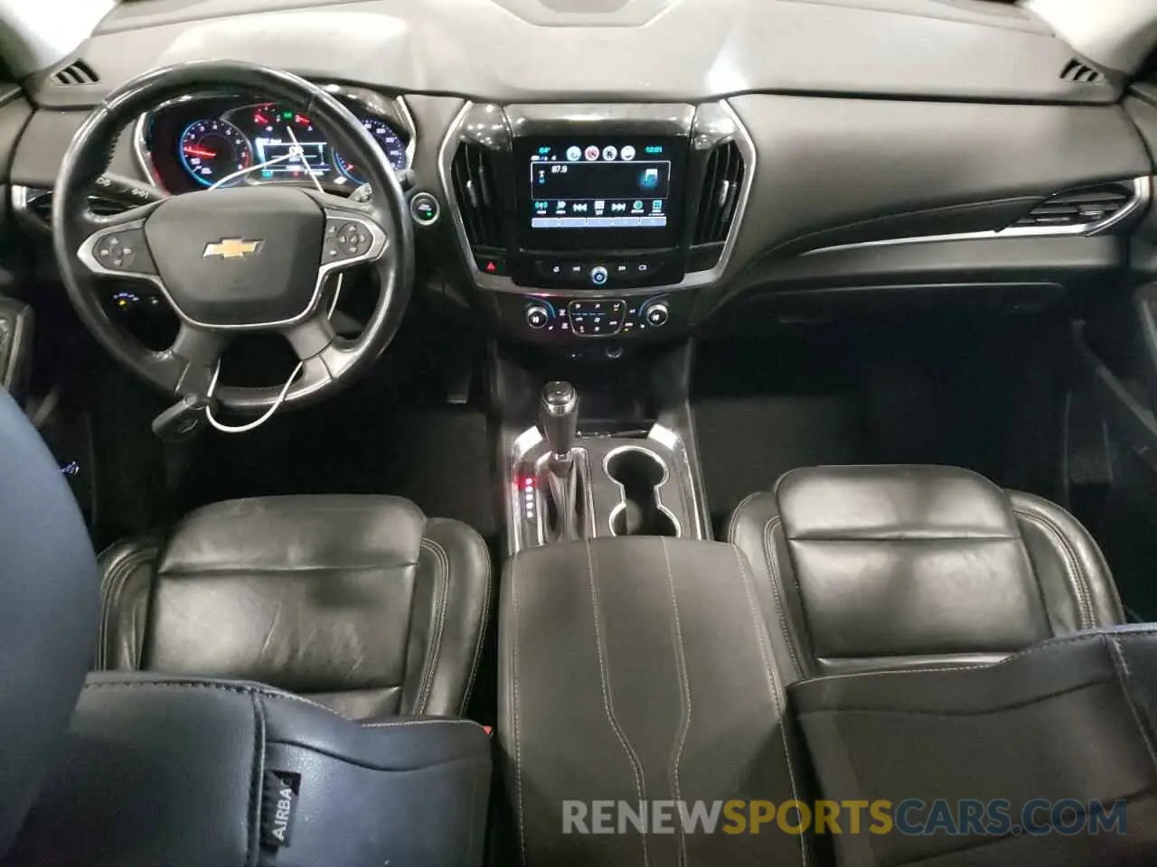 8 fotografías del automóvil dañado 1GNEVHKW6KJ249799 CHEVROLET TRAVERSE 2019