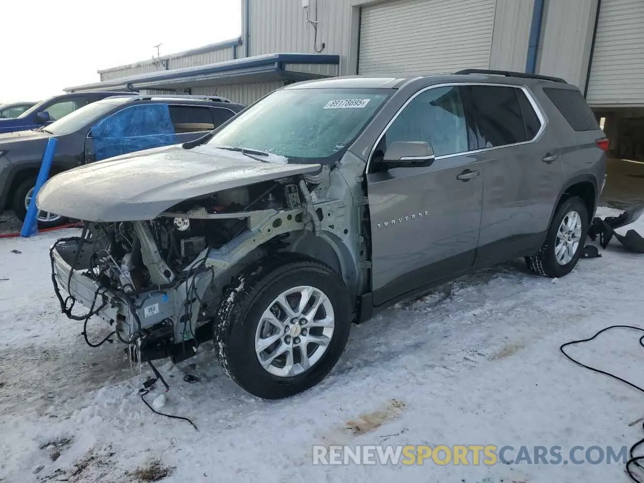 1 fotografías del automóvil dañado 1GNEVHKW8KJ216884 CHEVROLET TRAVERSE 2019