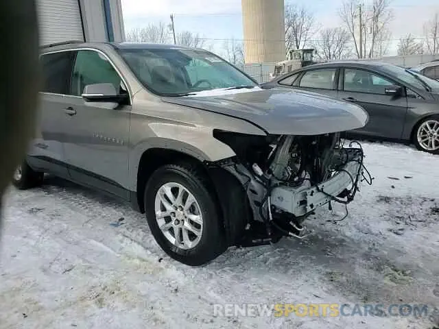 15 fotografías del automóvil dañado 1GNEVHKW8KJ216884 CHEVROLET TRAVERSE 2019
