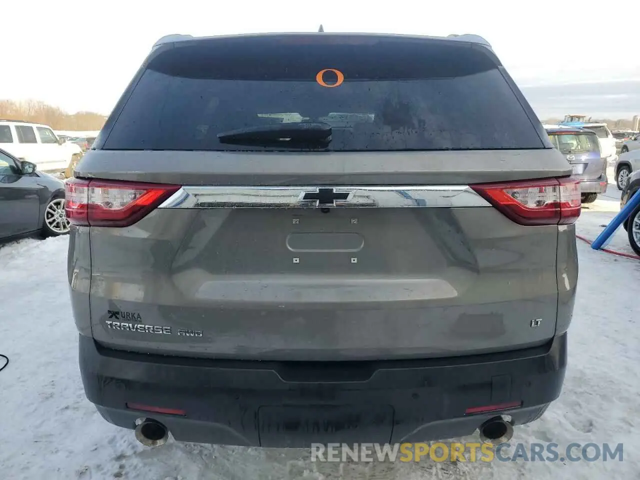 6 fotografías del automóvil dañado 1GNEVHKW8KJ216884 CHEVROLET TRAVERSE 2019