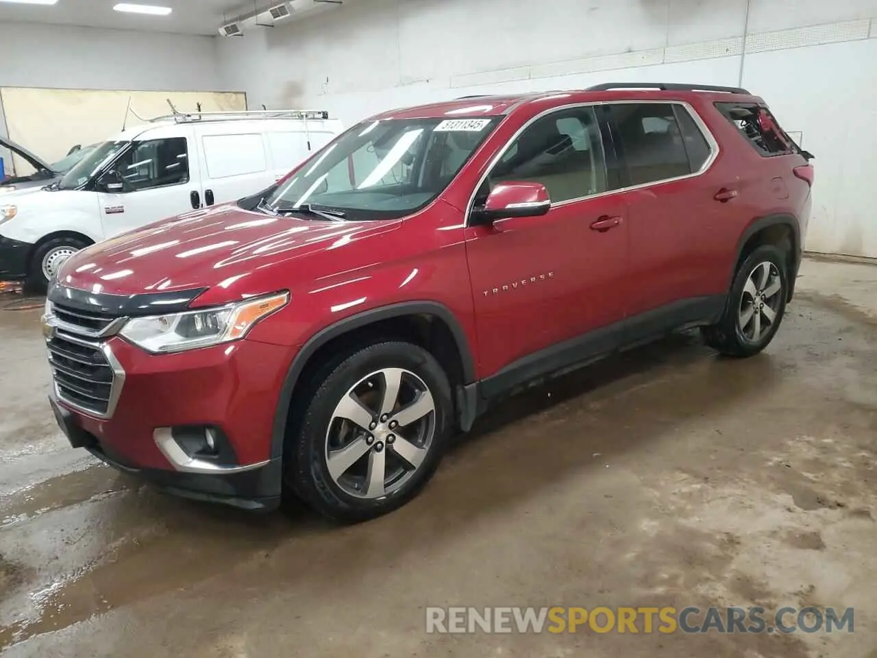 1 fotografías del automóvil dañado 1GNEVHKW9KJ128572 CHEVROLET TRAVERSE 2019