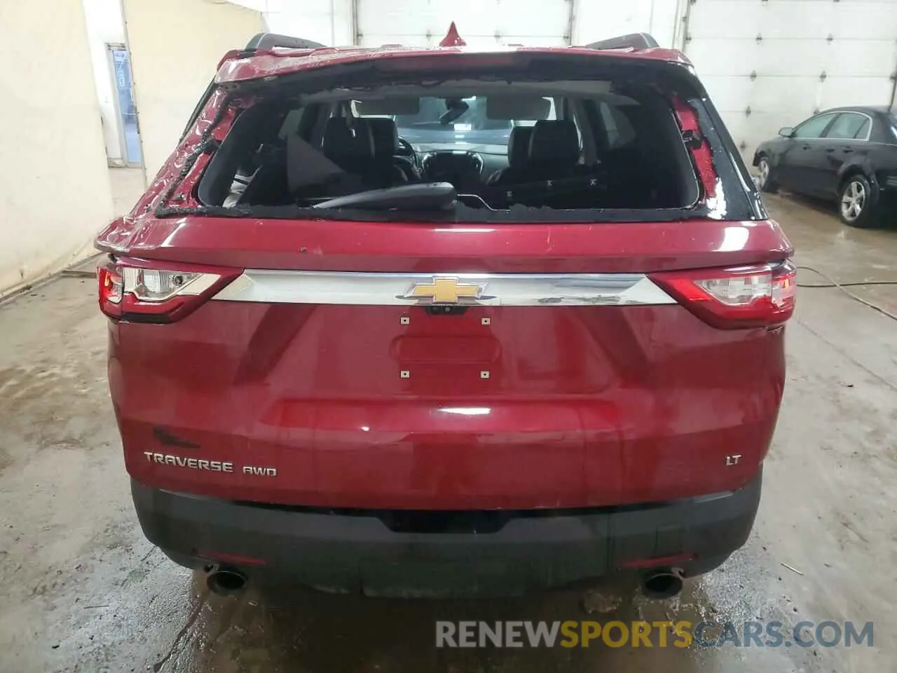 6 fotografías del automóvil dañado 1GNEVHKW9KJ128572 CHEVROLET TRAVERSE 2019