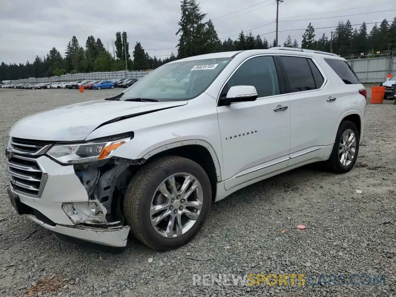 1 fotografías del automóvil dañado 1GNEVJKW0KJ174475 CHEVROLET TRAVERSE 2019