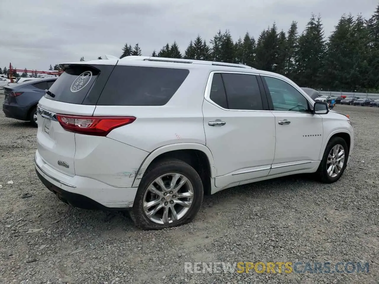 3 fotografías del automóvil dañado 1GNEVJKW0KJ174475 CHEVROLET TRAVERSE 2019