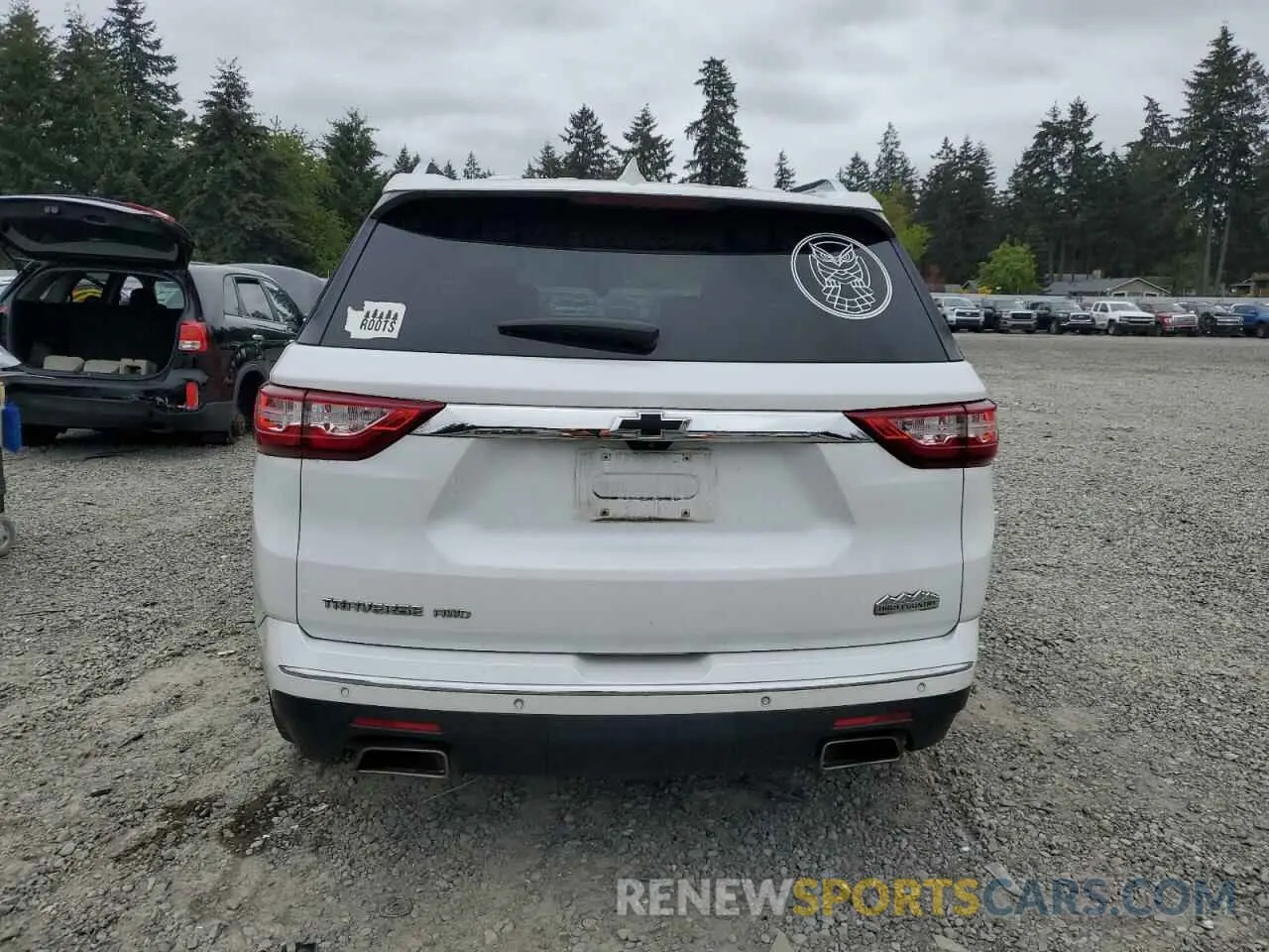 6 fotografías del automóvil dañado 1GNEVJKW0KJ174475 CHEVROLET TRAVERSE 2019