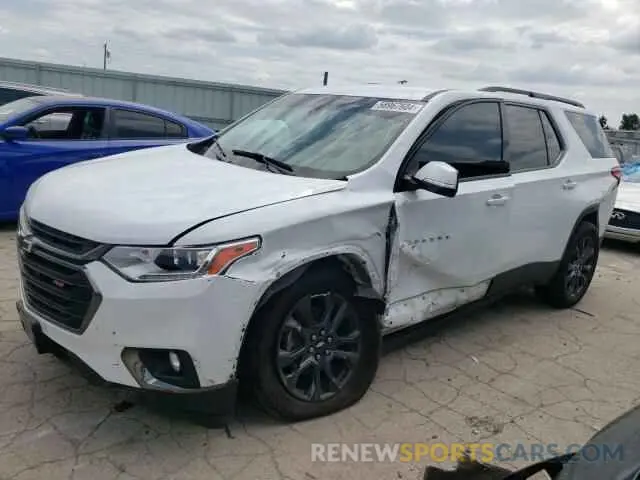 1 fotografías del automóvil dañado 1GNEVJKW0KJ215803 CHEVROLET TRAVERSE 2019
