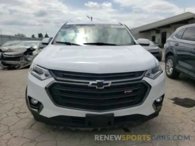 5 fotografías del automóvil dañado 1GNEVJKW0KJ215803 CHEVROLET TRAVERSE 2019