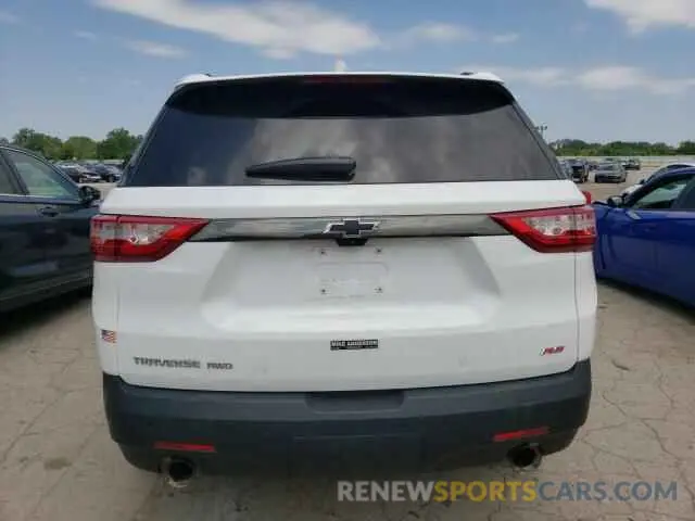 6 fotografías del automóvil dañado 1GNEVJKW0KJ215803 CHEVROLET TRAVERSE 2019