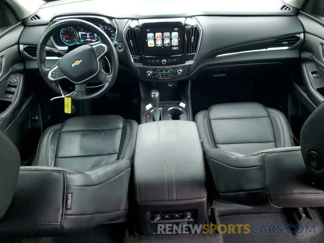 8 fotografías del automóvil dañado 1GNEVJKW3KJ129000 CHEVROLET TRAVERSE 2019