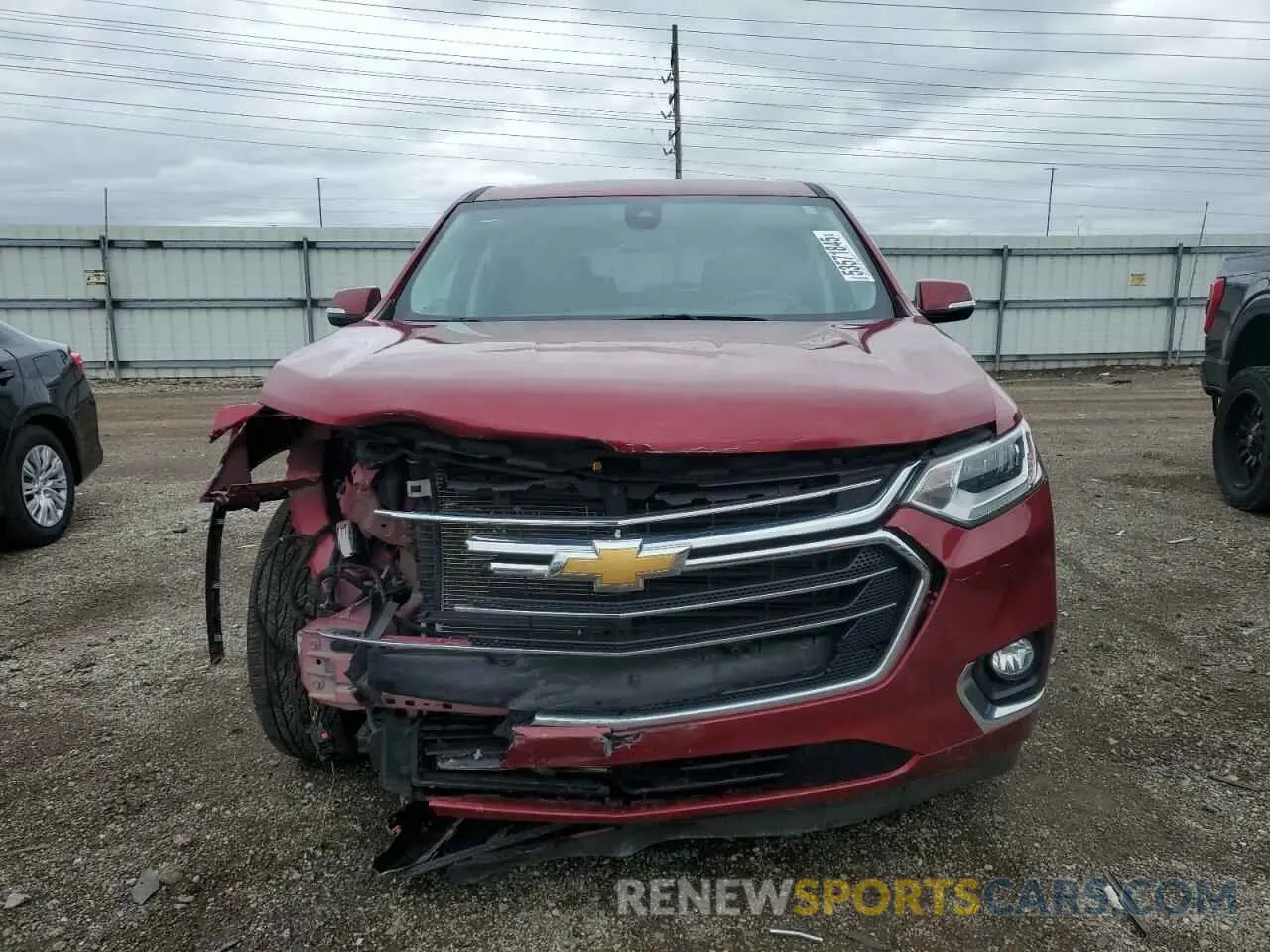 5 fotografías del automóvil dañado 1GNEVKKW1KJ162308 CHEVROLET TRAVERSE 2019