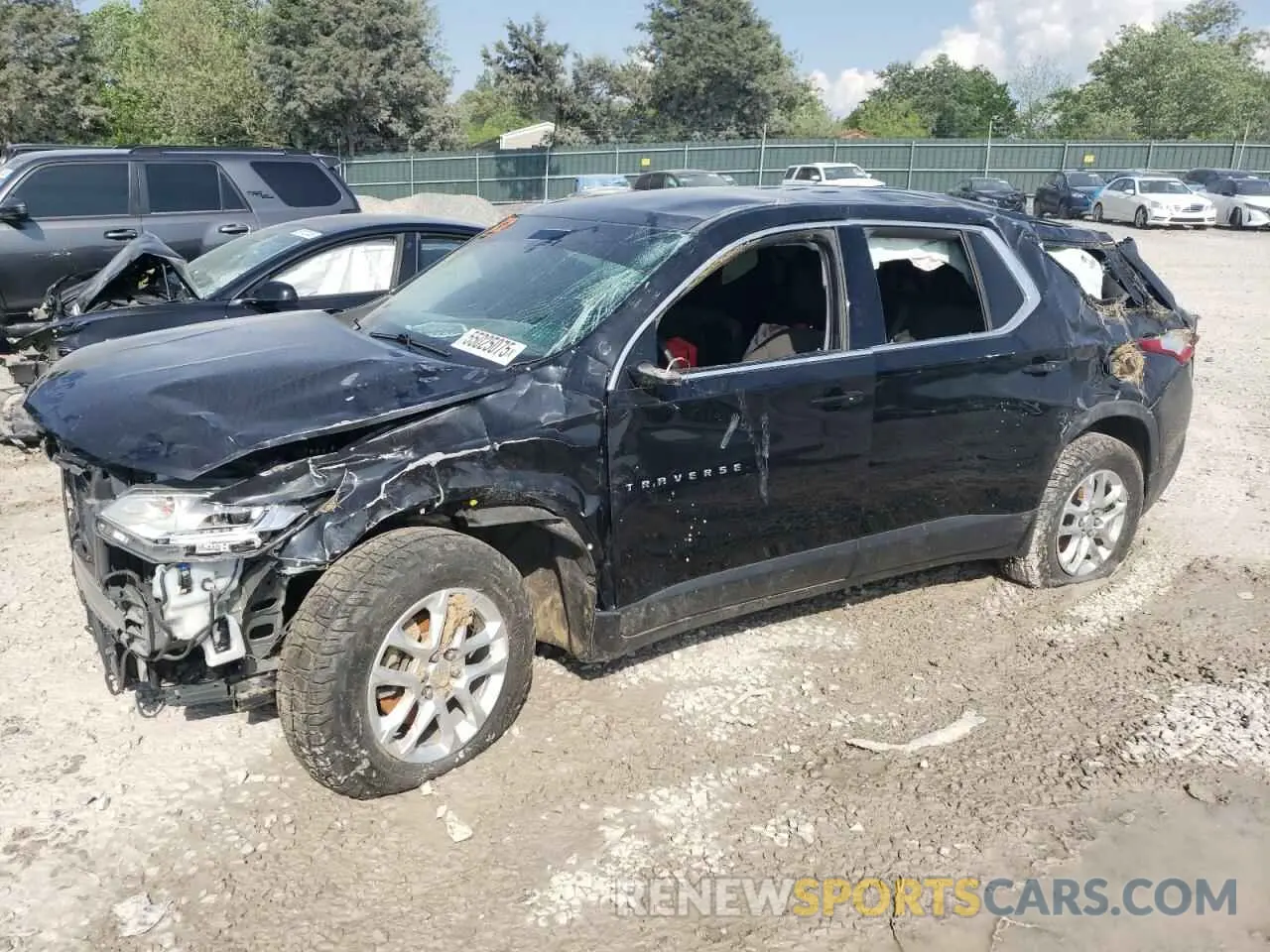 1 fotografías del automóvil dañado 1GNEVLKW0KJ171636 CHEVROLET TRAVERSE 2019