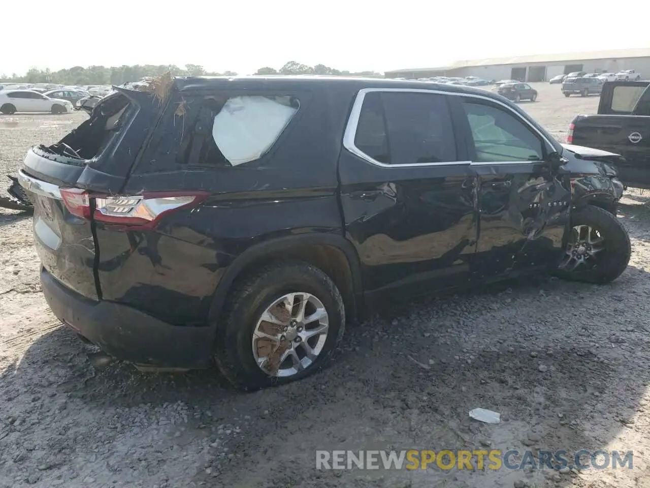 3 fotografías del automóvil dañado 1GNEVLKW0KJ171636 CHEVROLET TRAVERSE 2019