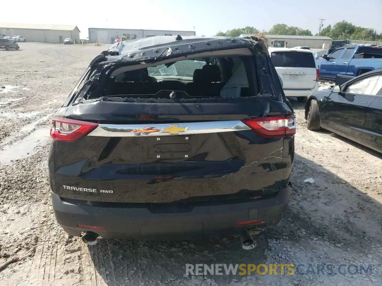 6 fotografías del automóvil dañado 1GNEVLKW0KJ171636 CHEVROLET TRAVERSE 2019