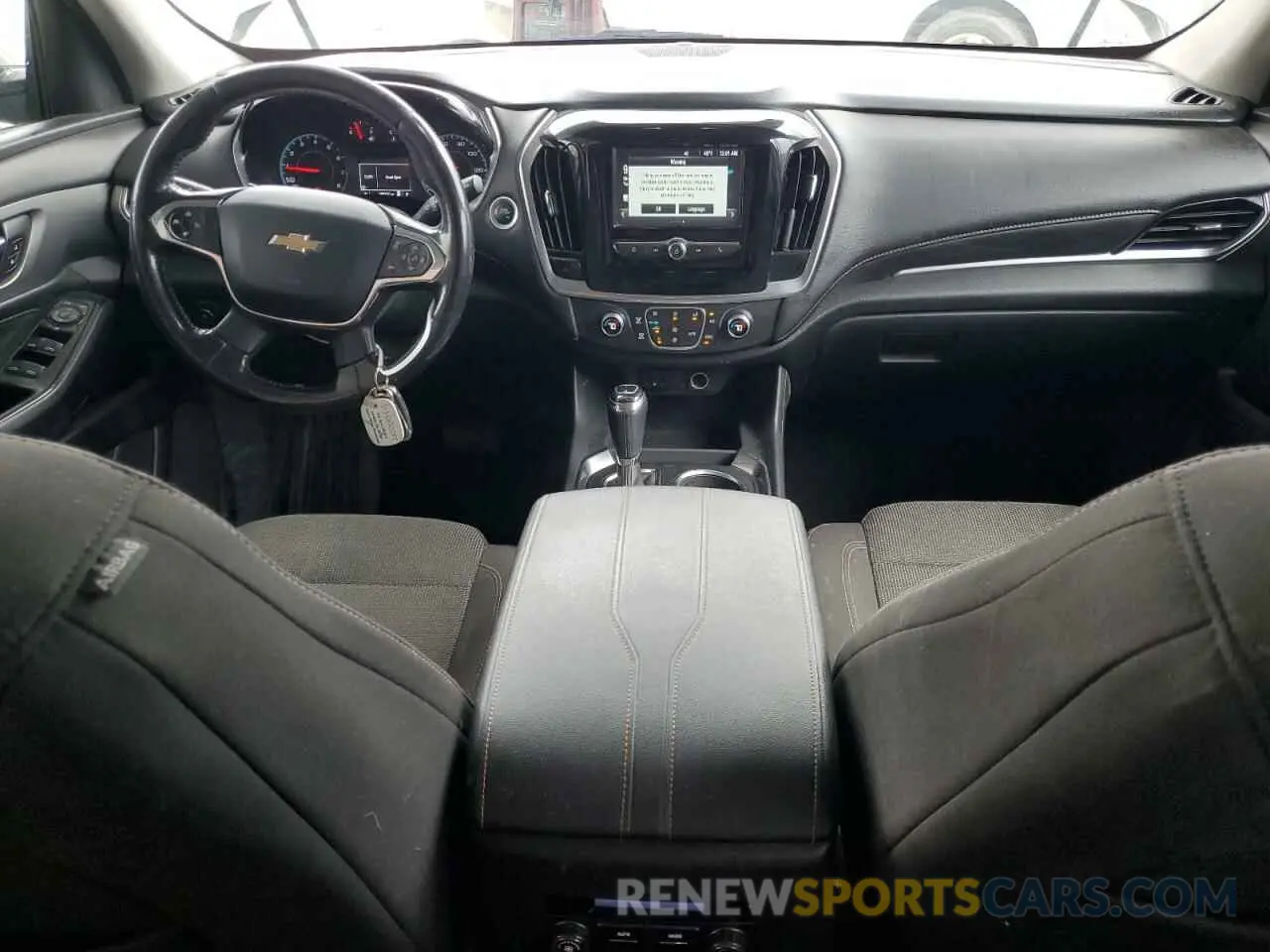8 fotografías del automóvil dañado 1GNEVMKW0KJ237334 CHEVROLET TRAVERSE 2019