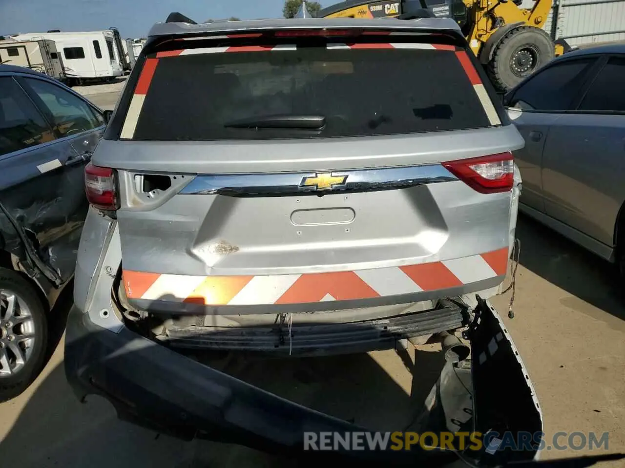 6 fotografías del automóvil dañado 1GNEVMKW7KJ237766 CHEVROLET TRAVERSE 2019