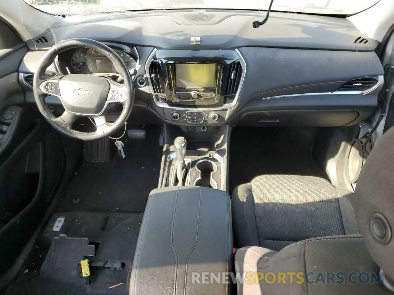 8 fotografías del automóvil dañado 1GNEVMKW7KJ237766 CHEVROLET TRAVERSE 2019