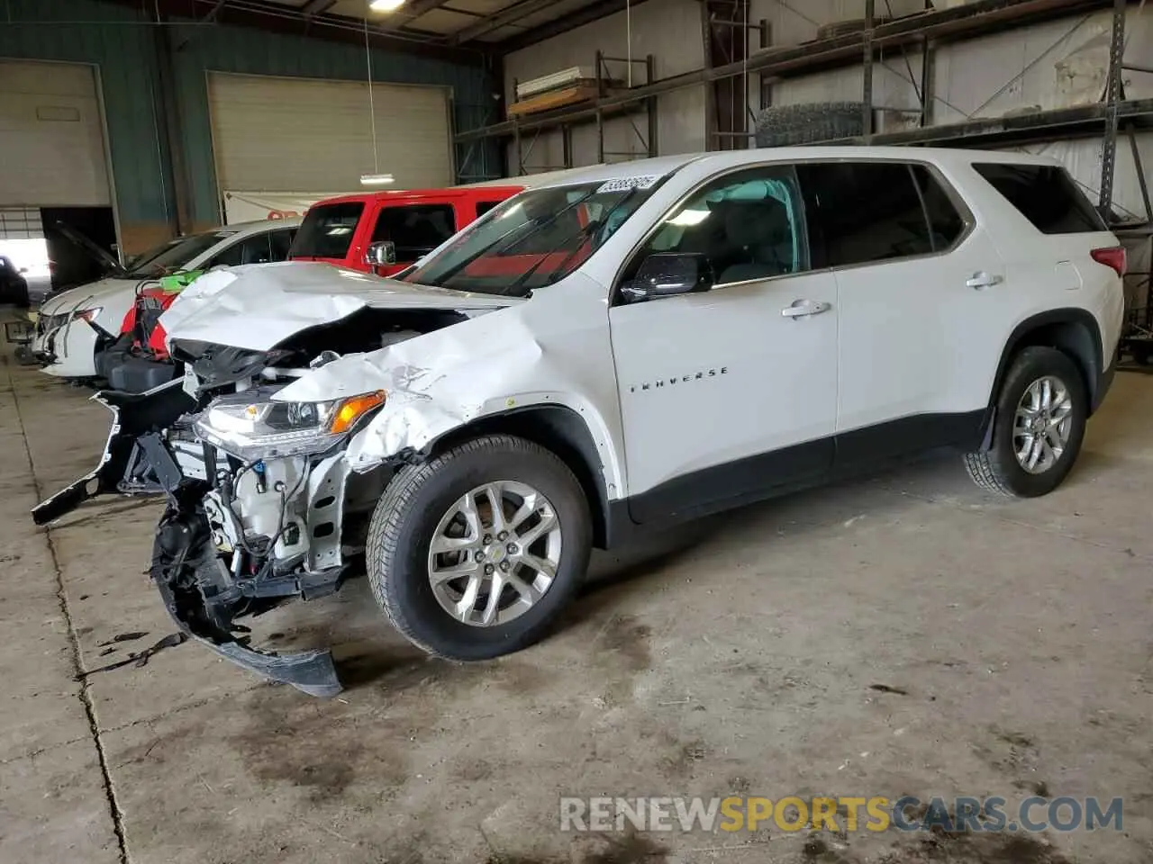 1 fotografías del automóvil dañado 1GNERFKW0LJ131354 CHEVROLET TRAVERSE 2020