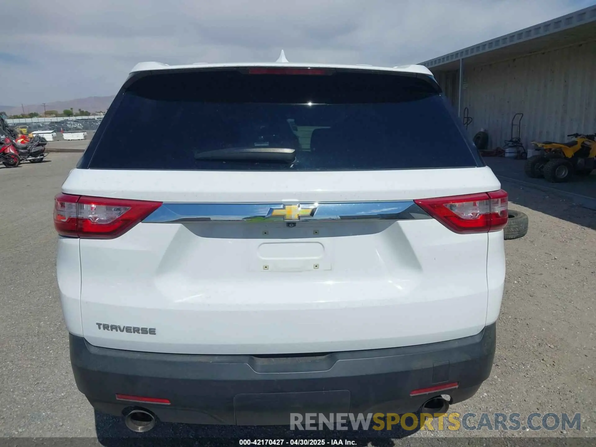 17 fotografías del automóvil dañado 1GNERFKW0LJ303818 CHEVROLET TRAVERSE 2020
