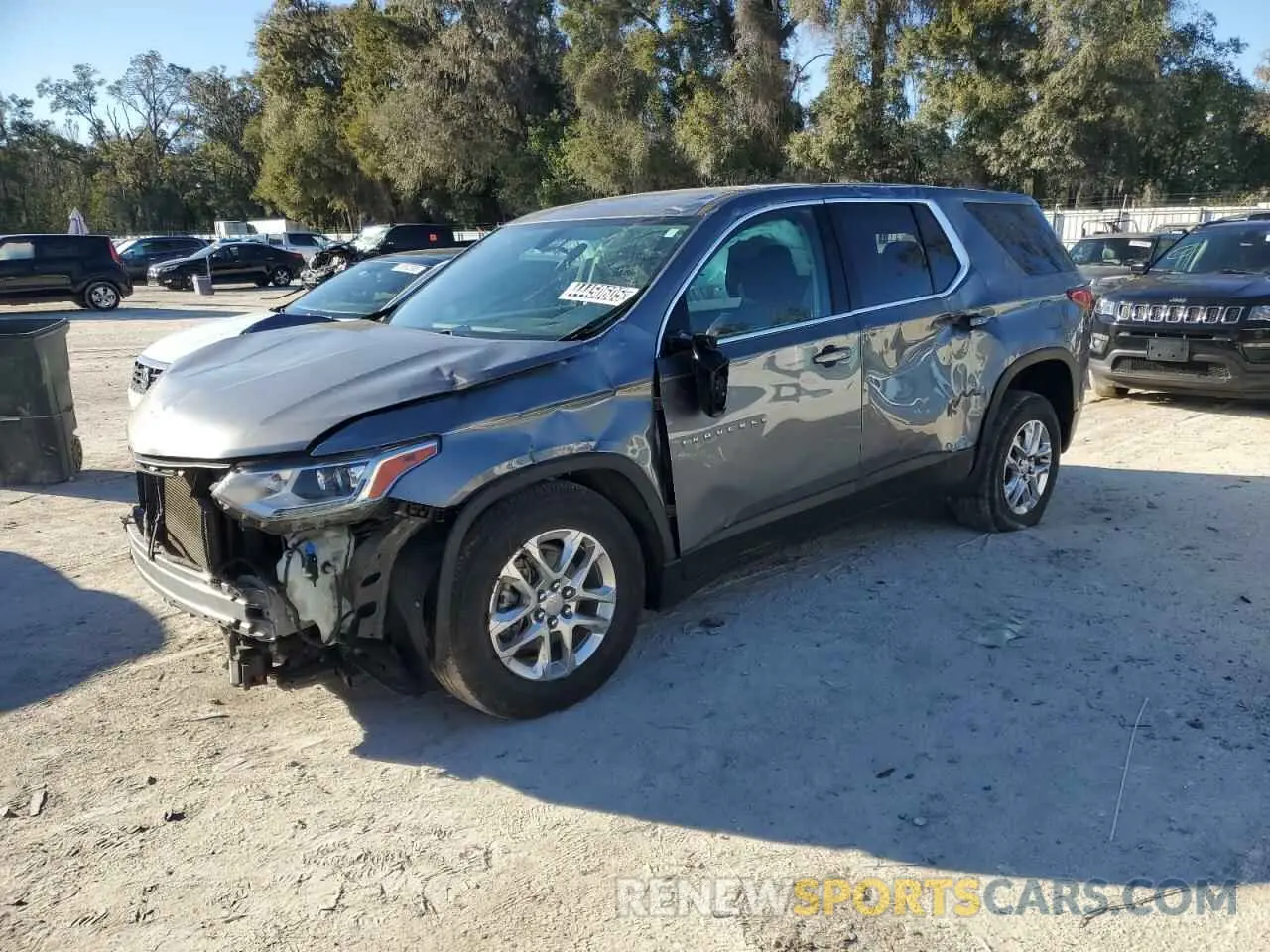 1 fotografías del automóvil dañado 1GNERFKW0LJ313216 CHEVROLET TRAVERSE 2020