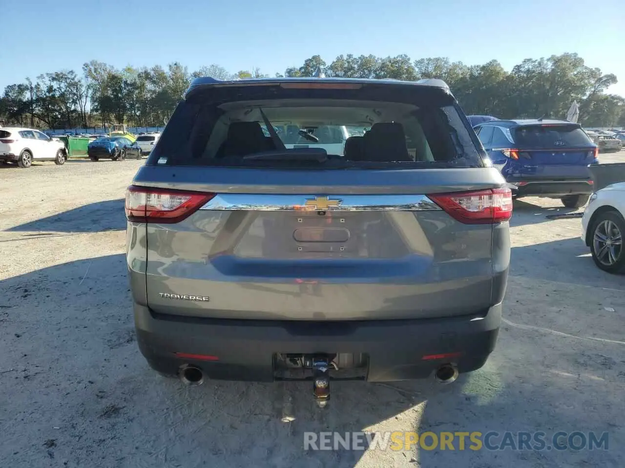 6 fotografías del automóvil dañado 1GNERFKW0LJ313216 CHEVROLET TRAVERSE 2020