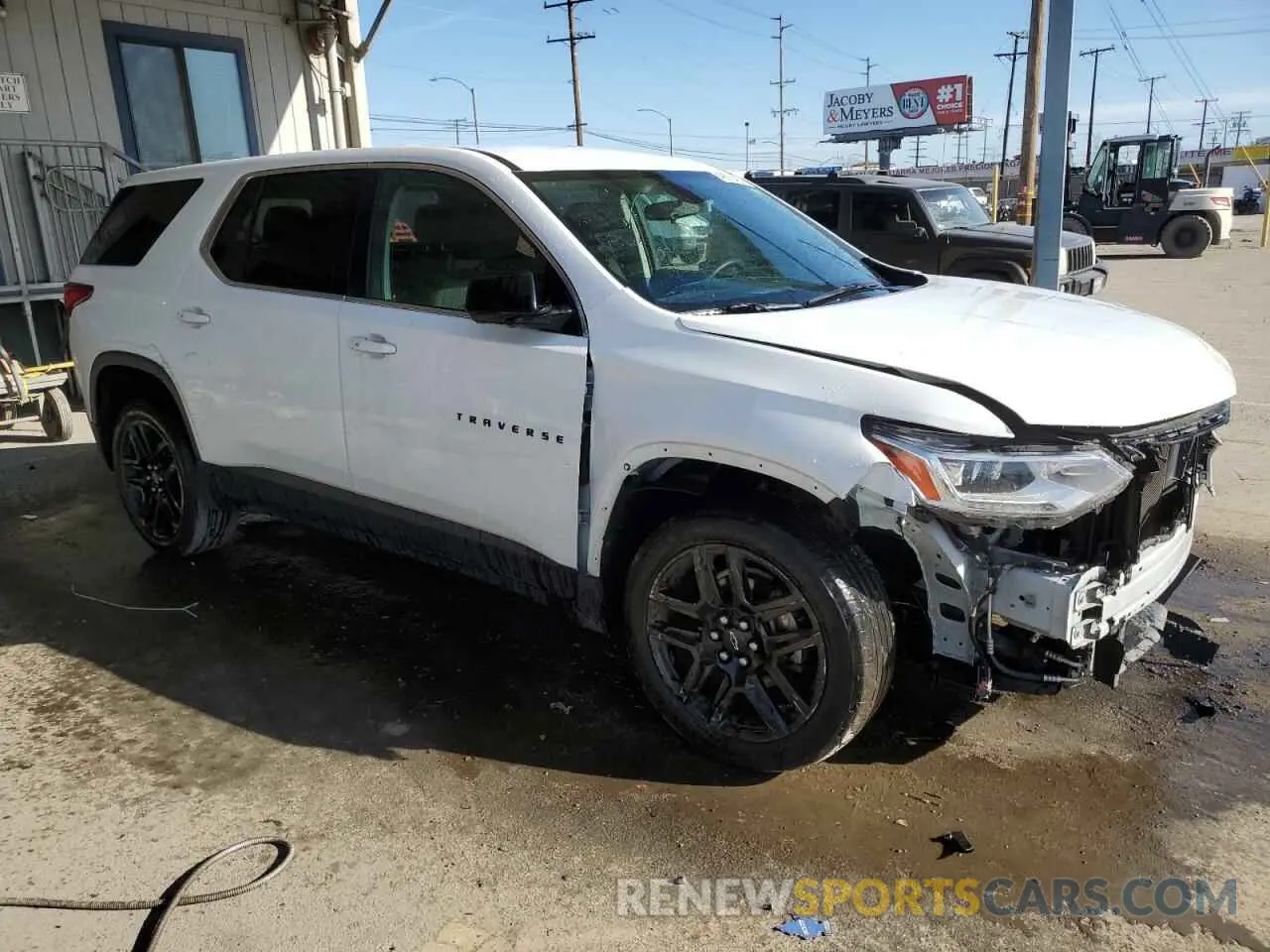 4 fotografías del automóvil dañado 1GNERFKW2LJ105595 CHEVROLET TRAVERSE 2020