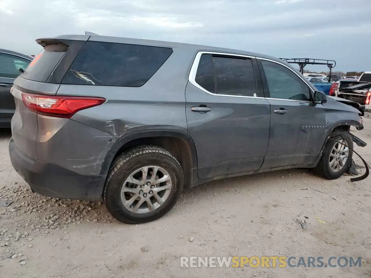 3 fotografías del automóvil dañado 1GNERFKW2LJ145630 CHEVROLET TRAVERSE 2020