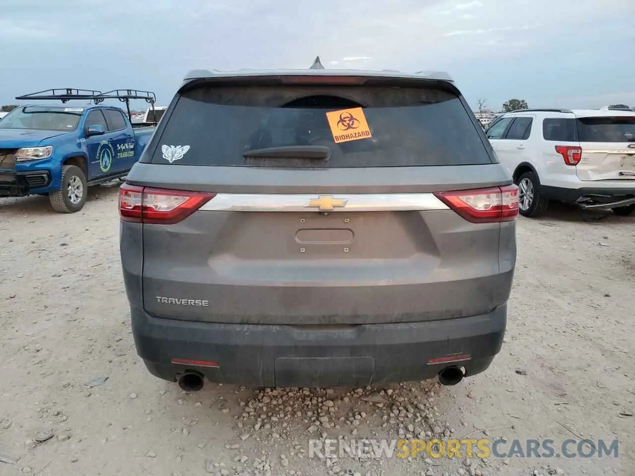 6 fotografías del automóvil dañado 1GNERFKW2LJ145630 CHEVROLET TRAVERSE 2020
